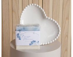 Bomboniera Matrimonio Claraluna 2024 Piattino  Bianco più sapone