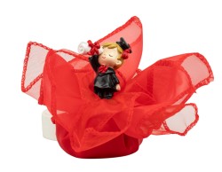 Sacchetto harmony 2024 BIMBO LAUREA 3D RESINA 3 ASS. CON FAZZOLETTO