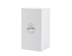 Bomboniera Matrimonio harmony Sfera in Vetro Coppia Bacio con Luce LED Decorazione Artistica su Base in Legno con Box e Sacch su Bomboniere Dolci Emozioni