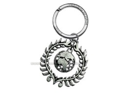 Bomboniera Laurea Portachiavi Globo Laurea con Scatola