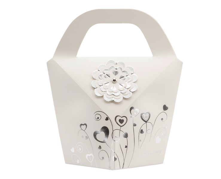 Bomboniera Prima comunione Harmony albero della vita cuori tortora medio con angelo porcellana su Bomboniere Dolci Emozioni