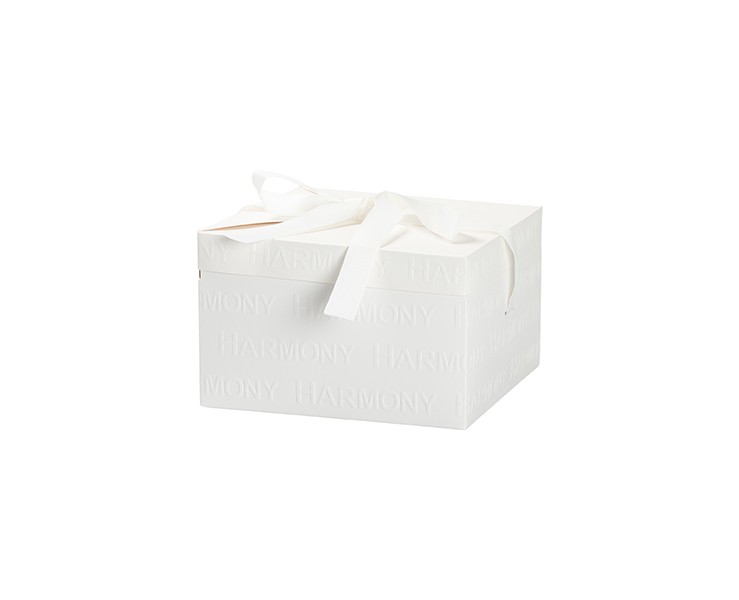 Bomboniera Matrimonio harmony CANDELA VETRO PROFUMATA CILINDRO BIANCA CON TASSEL FARFALLA METALLO su Bomboniere Dolci Emozioni