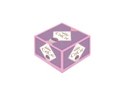 Confetti Maxtris Vassoio Cri Cri Lilla