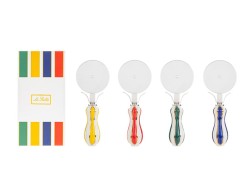 Bomboniera Battesimo Cresima Comunione Compleanno Le Stelle TAGLIA PIZZA CIRCUS assortito in 4 modelli