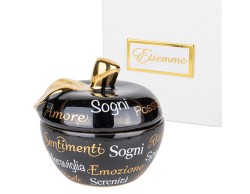 Bomboniera Matrimonio Mela Box Nera Estasi Etiemme