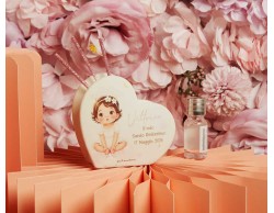 Bomboniera Claraluna 2026 diffusore Battesimo Bimba Personalizzabile con Nome e Data