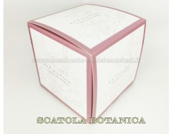 Bomboniera Nascita Battesimo Claraluna scatola con coniglietto rosa su Bomboniere Dolci Emozioni