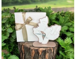 Bomboniera Matrimonio Mariella Martini Orologio Bacio Sposi