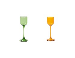 Bomboniera Matrimonio harmony SET DA 2 PZ BICCHIERINI DA LIQUORE IN 4 COLORI ASSORTITI