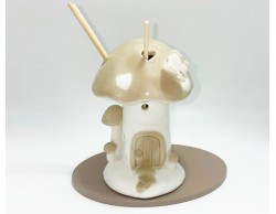 Bomboniera Prima Comunione Mariella Martini profumatore casetta fungo