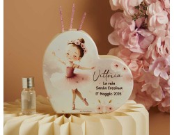 Bomboniera Claraluna 2026 Profumatore cuore Ballerina