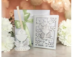 Bomboniera Prima Comunione Vangelo con Profumatore