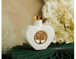 Bomboniera Matrimonio Claraluna 2026 Oliera Cuore Claraluna con Albero della Vita Oro