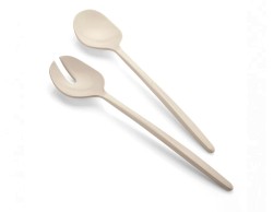 POSATE INSALATA CON MATERIALE RICICLATO