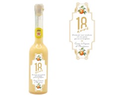 Bomboniera 18&deg; compleanno - Crema di Liquore al Mandarino 100 ml