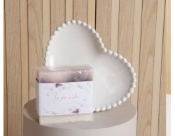 Bomboniera Matrimonio 2024 Claraluna Piattino Bianco più sapone