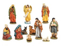 Set Presepe in Resina 11 Soggetti