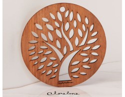 Bomboniera Matrimonio Claraluna sottopentola albero della vita