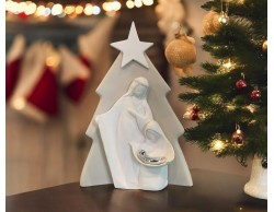 Albero di Natale con Natività  Bongelli Preziosi in Marmorino