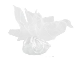 Bomboniera Matrimonio Harmony CANDELA VETRO PROFUMATA (WILD TEAKWWOD) CILINDRO AZZURRA su Bomboniere Dolci Emozioni