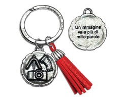 Bomboniera laurea fotografia portachiavi con scatola