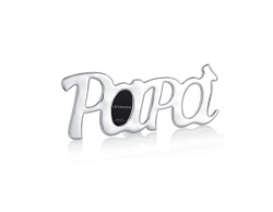 Portafoto Miro Silver Papà