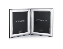 Portafoto Miro Silver Nido Ape doppia cornice grande