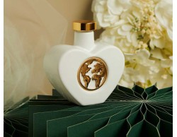 Bomboniera Matrimonio Claraluna 2026 Oliera Cuore Claraluna con Mondo Oro