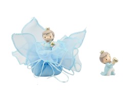 Sacchetto harmony 2024 principe resina 3d con cuore oro 2 assortiti con fazzoletto