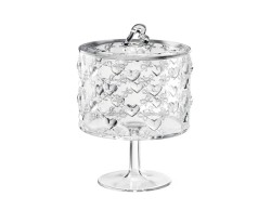 ALZATA COPERCHIO LOVE SABBIA GUZZINI TRASPARENTE