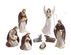 Set Presepe in Resina con 10 Soggetti
