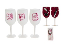 Set Accessori Vino in Bottiglia con 3 Pezzi