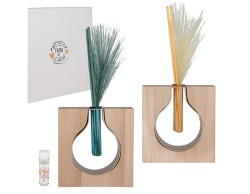 Bomboniera Matrimonio DIFFUSORE GOCCIA PIUMA assortito 2 pezzi Etiemme