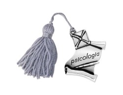 Bomboniera Laurea pergamena con tocco Psicologia con Nappina