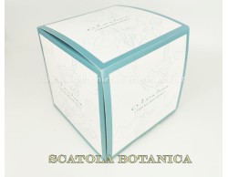 Bomboniera claraluna clessidra grande azzurra con cuore su Bomboniere Dolci Emozioni