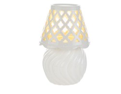 Bomboniera le stelle Lampada in Porcellana Bianca