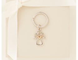 Portachiavi Angelo anello piccolo claraluna