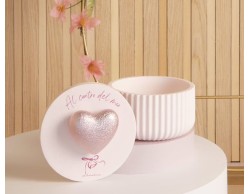 Bomboniera Comunione Battesimo Cresima Claraluna scatola      rosa