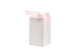 Bomboniera Harmony CARILLON PORCELLANA CON GIOSTRINA CAVALLI ROSA CON BOX E SACCHETTO su Bomboniere Dolci Emozioni