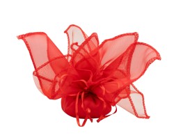 Sacchetto Harmony 2024 fazzoletto organza rosso con tirante