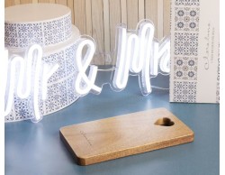 Bomboniera Matrimonio Claraluna 2024 tagliere acacia