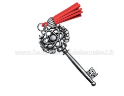 Bomboniera Laurea chiave con simbolo atomo