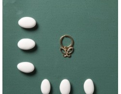 Portachiavi Oro Farfalla piccolo