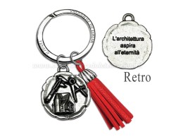 Bomboniera laurea architettura portachiavi architettura con scatola